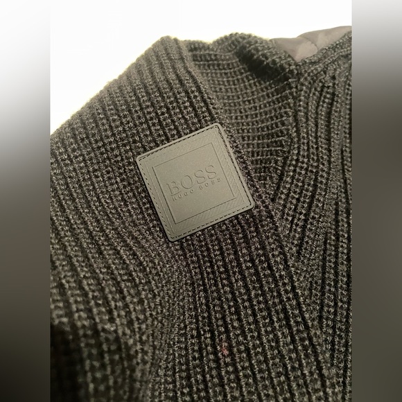 Brand new Hugo boss MIXED-MATERIAL ZIP-UP HOODIE WITH ONION QUILTING size M - Picture 11 of 11